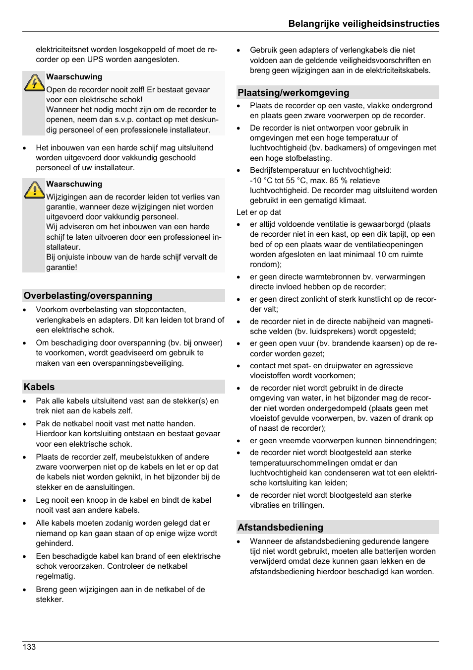 ABUS TVHD80010 Operating instructions User Manual | Page 133 / 366