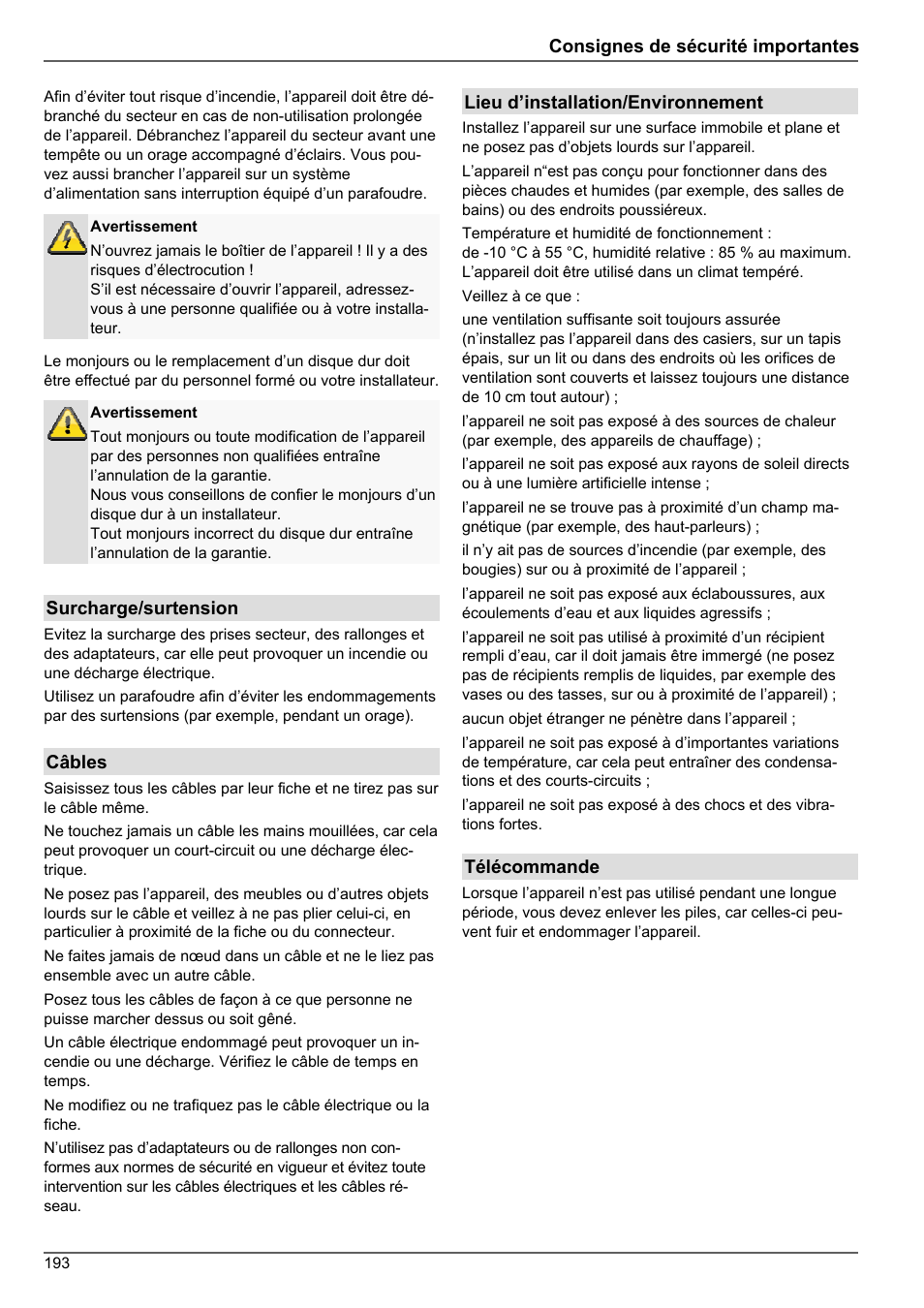 ABUS TVHD80010 Operating instructions User Manual | Page 193 / 366