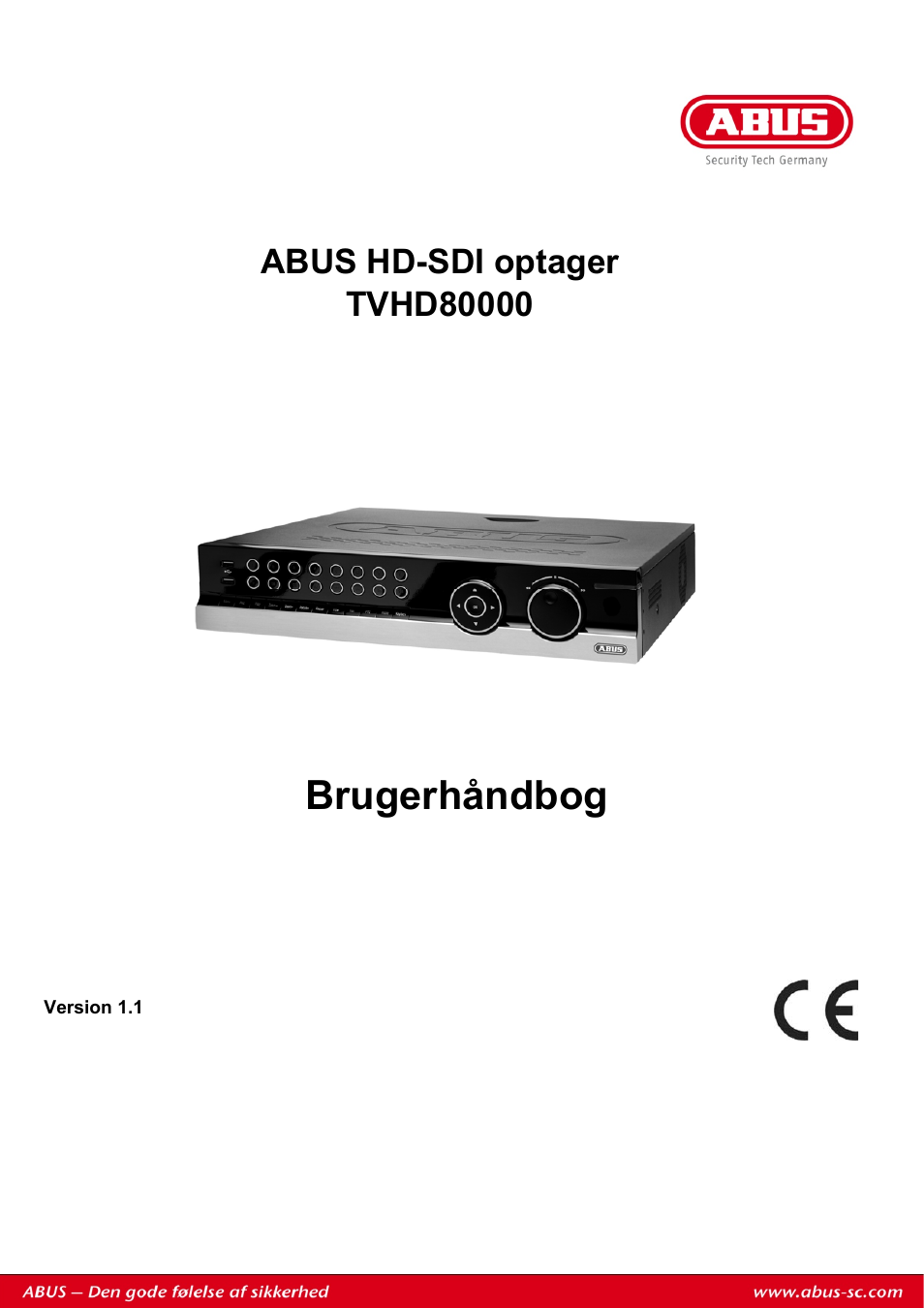Brugerhåndbog | ABUS TVHD80010 Operating instructions User Manual | Page 244 / 366