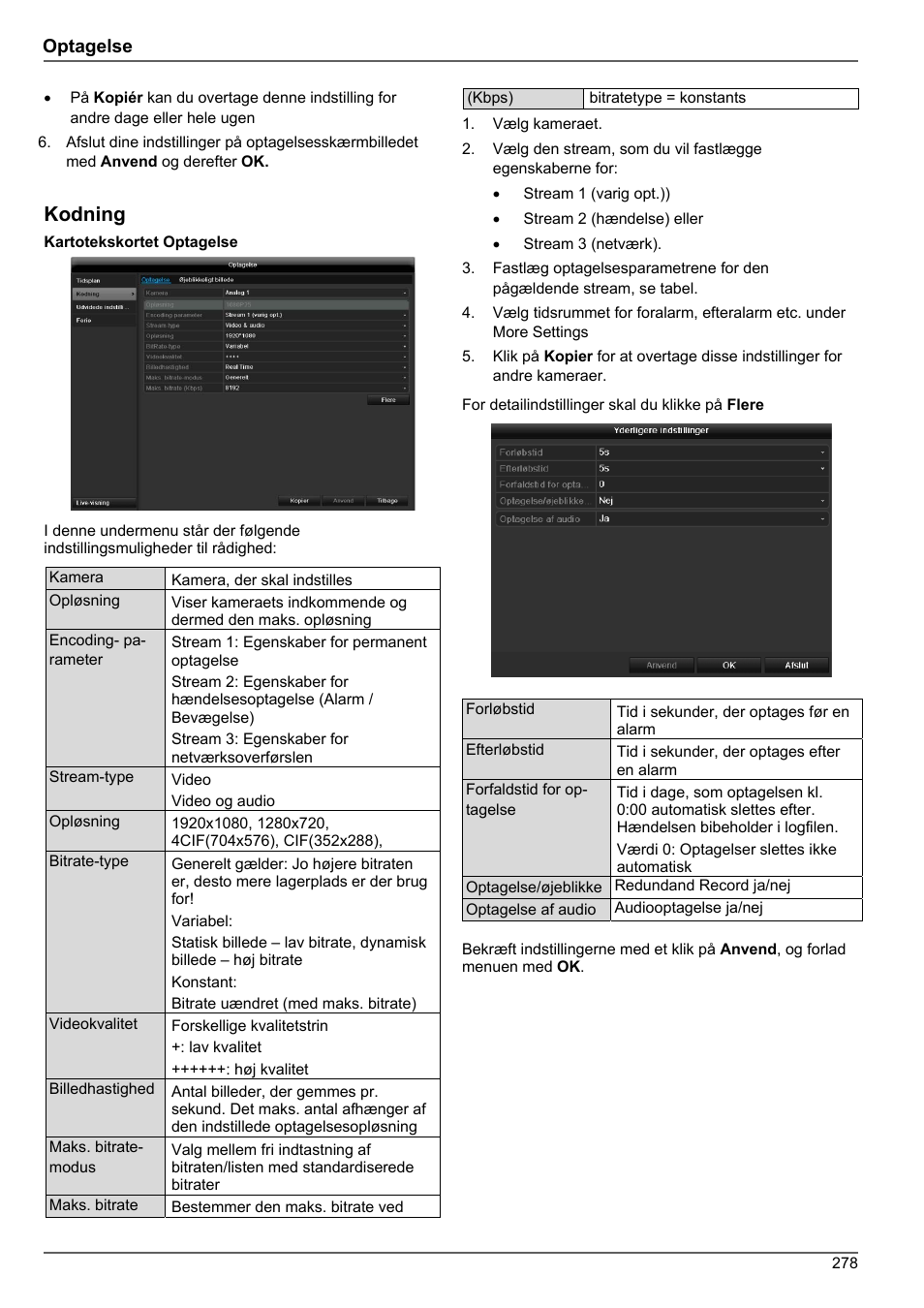 Kodning | ABUS TVHD80010 Operating instructions User Manual | Page 278 / 366