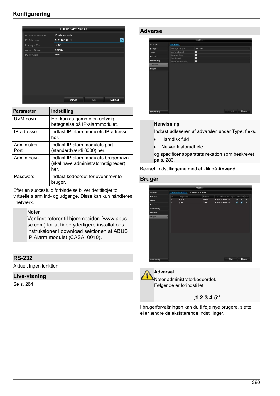 ABUS TVHD80010 Operating instructions User Manual | Page 290 / 366