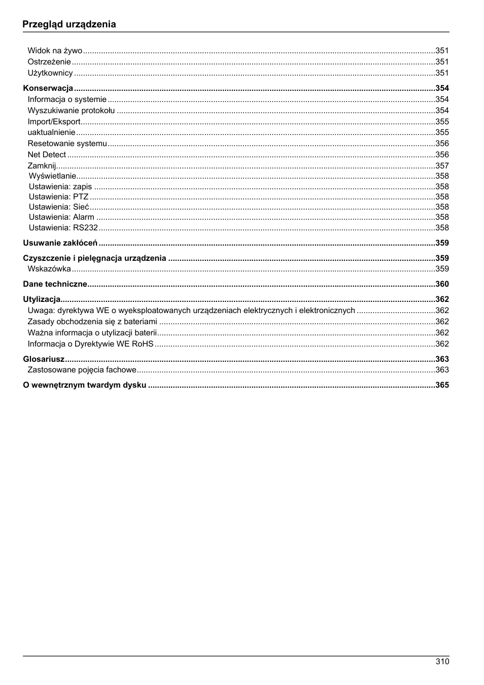 ABUS TVHD80010 Operating instructions User Manual | Page 310 / 366