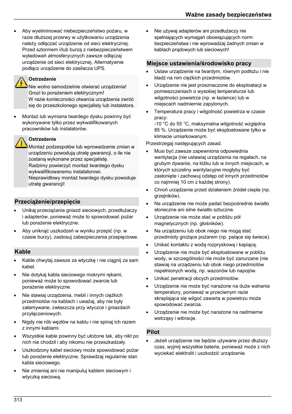 ABUS TVHD80010 Operating instructions User Manual | Page 313 / 366