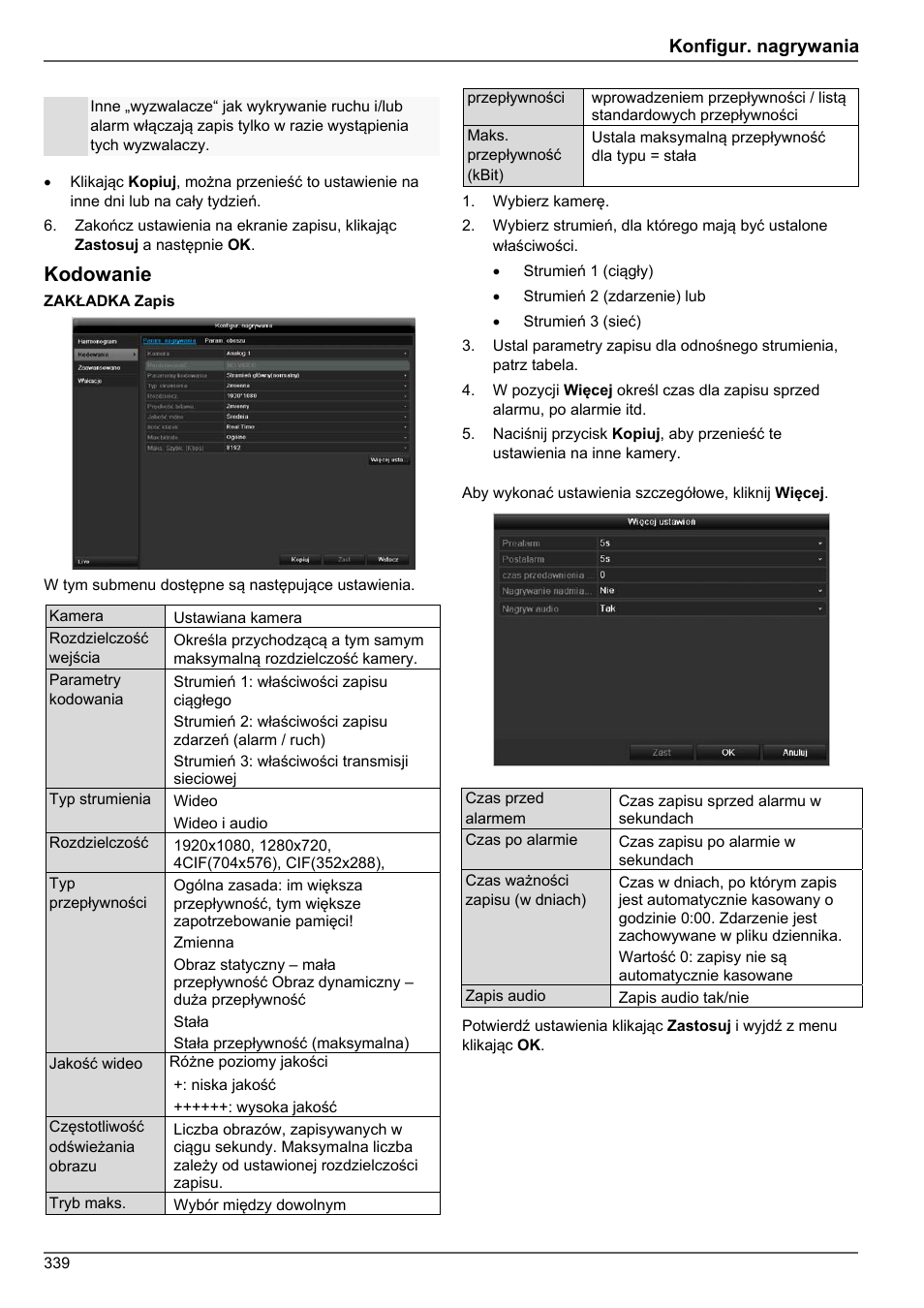 Kodowanie | ABUS TVHD80010 Operating instructions User Manual | Page 339 / 366