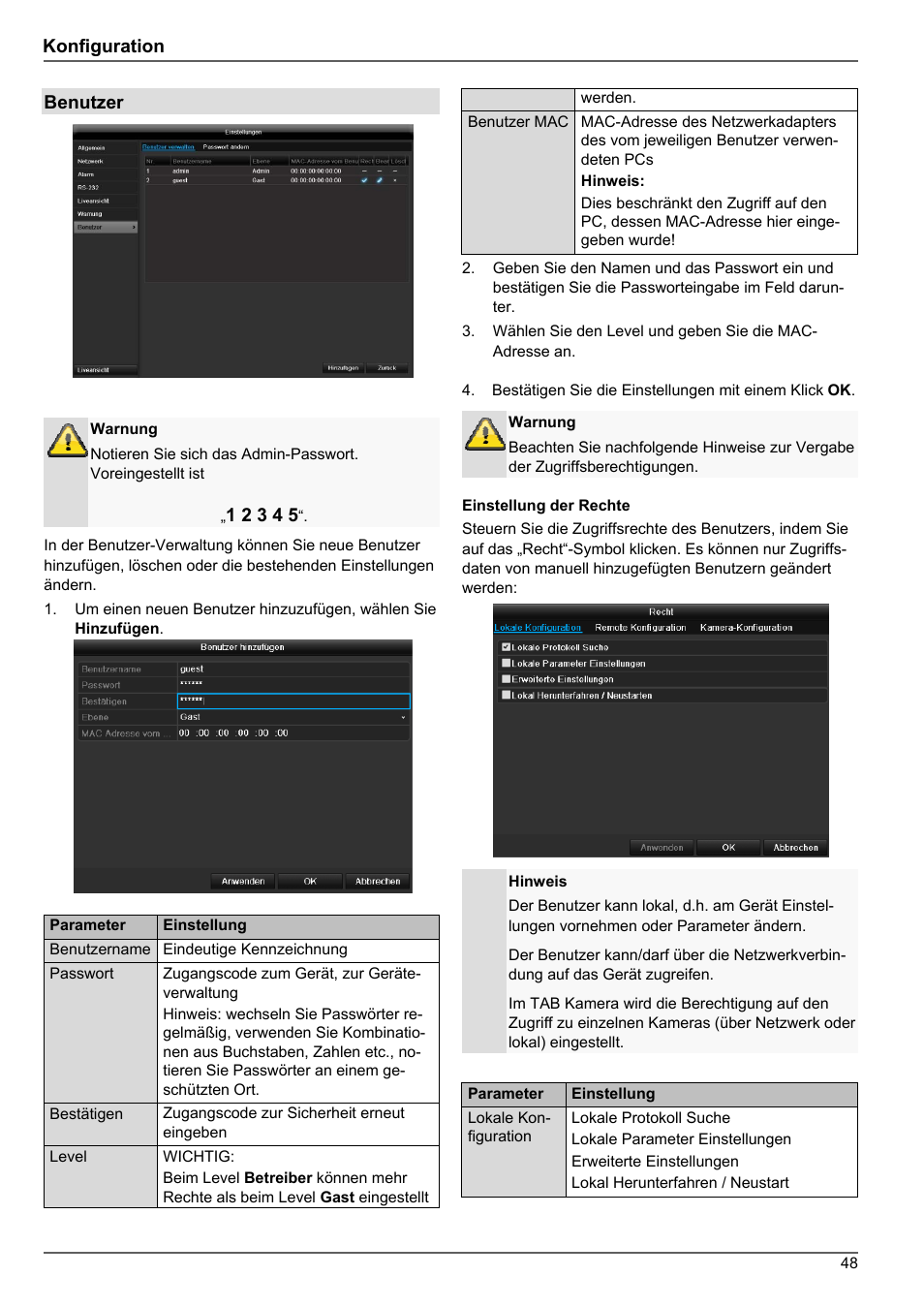 ABUS TVHD80010 Operating instructions User Manual | Page 48 / 366