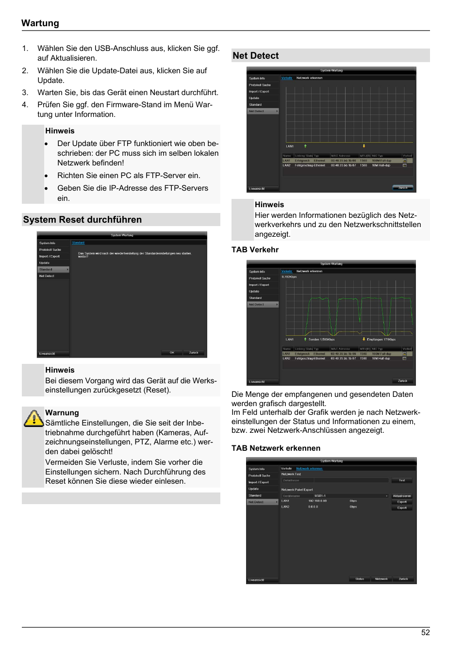 ABUS TVHD80010 Operating instructions User Manual | Page 52 / 366