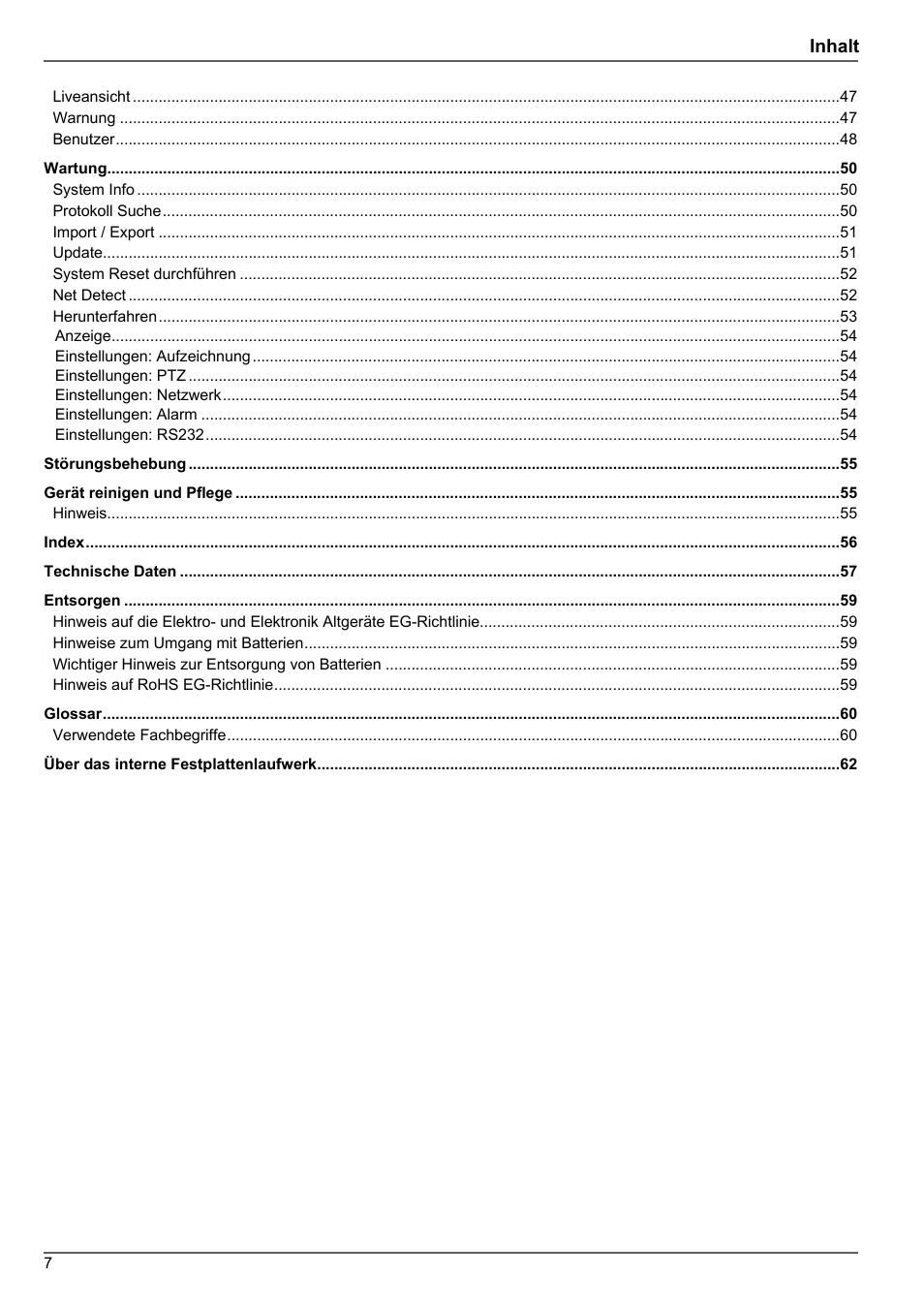 ABUS TVHD80010 Operating instructions User Manual | Page 7 / 366