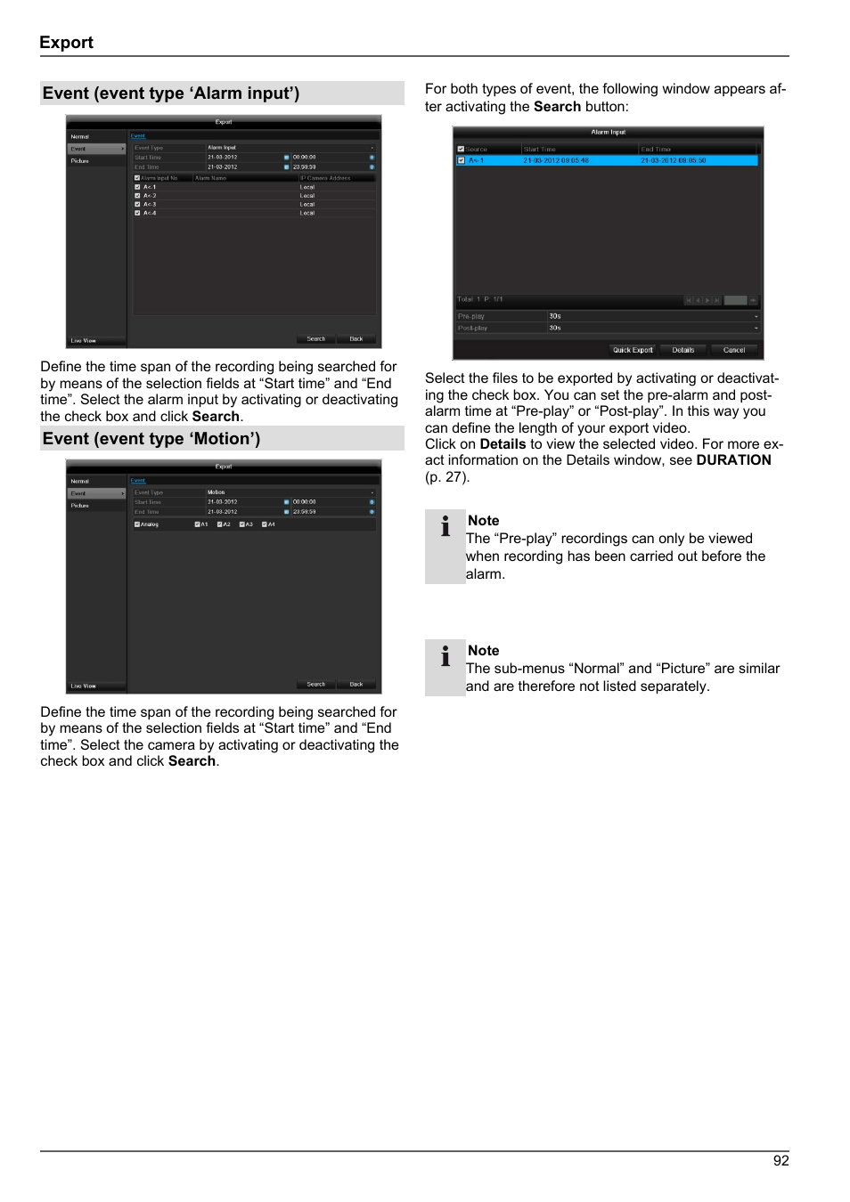ABUS TVHD80010 Operating instructions User Manual | Page 92 / 366