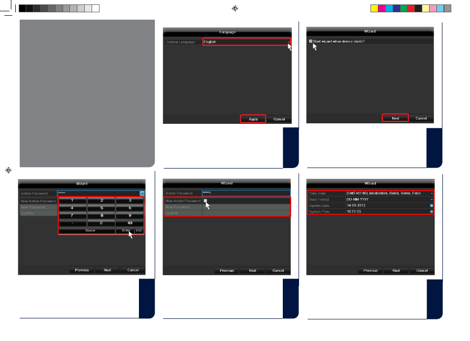 Software set-up | ABUS TVHD80010 Quick operating instructions User Manual | Page 20 / 61