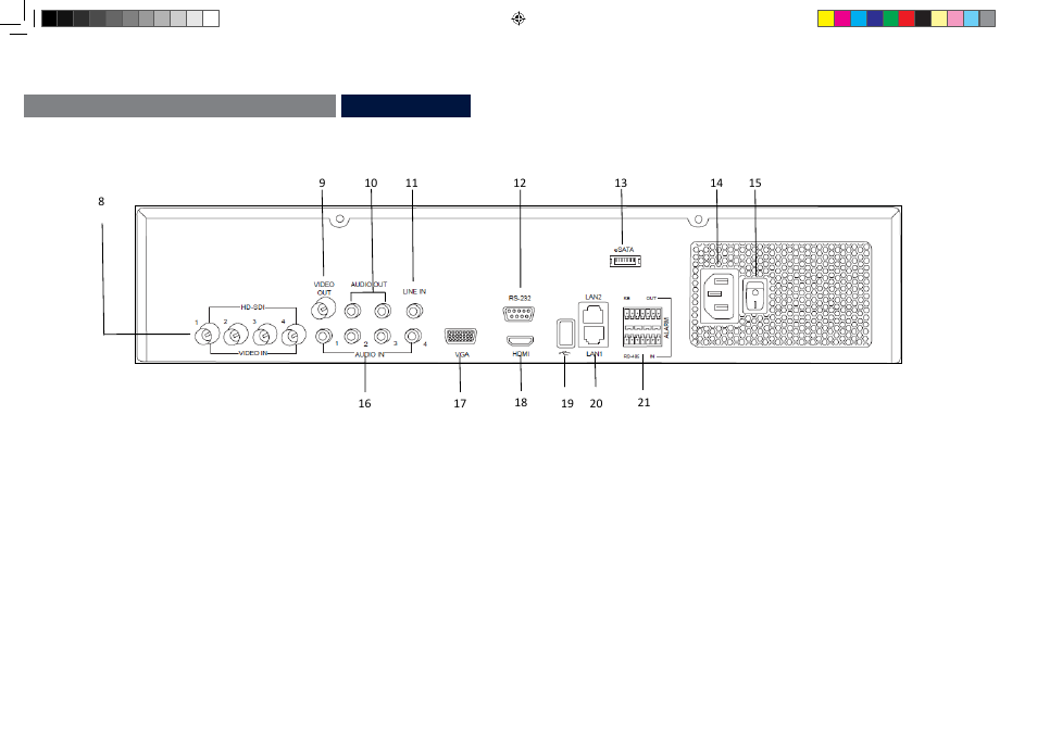 ABUS TVHD80010 Quick operating instructions User Manual | Page 5 / 61