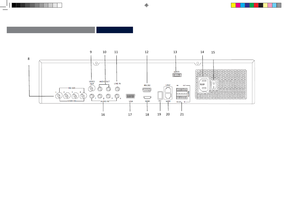 ABUS TVHD80010 Quick operating instructions User Manual | Page 53 / 61