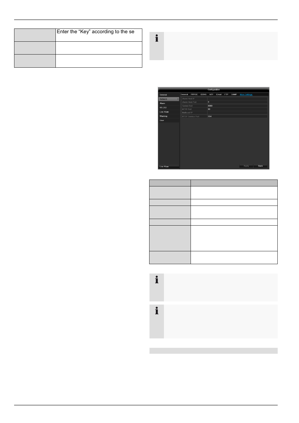 Settings | ABUS TVVR45021 Operating instructions User Manual | Page 122 / 458
