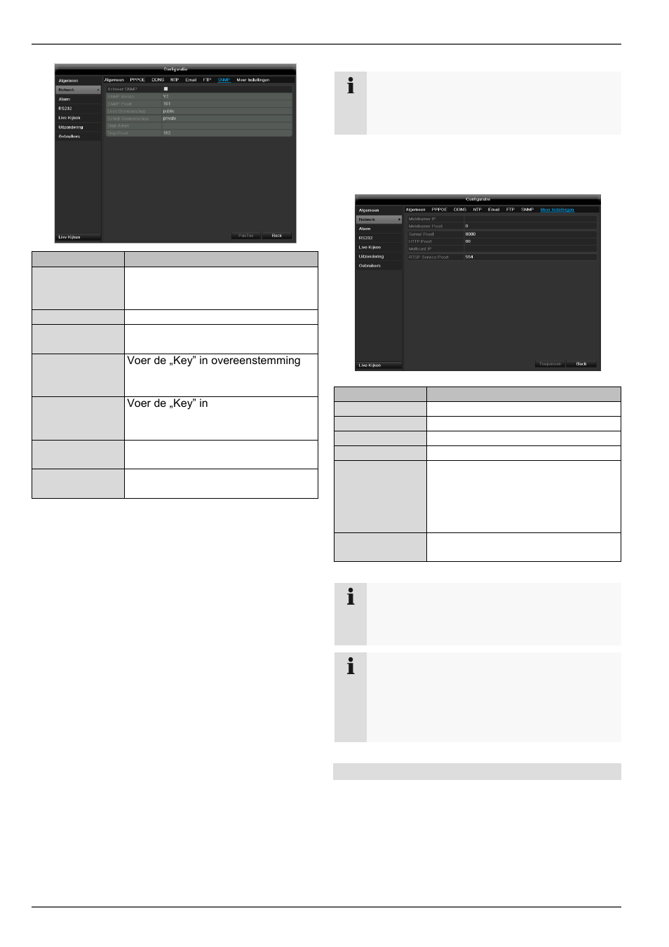 Hoofd menu | ABUS TVVR45021 Operating instructions User Manual | Page 198 / 458