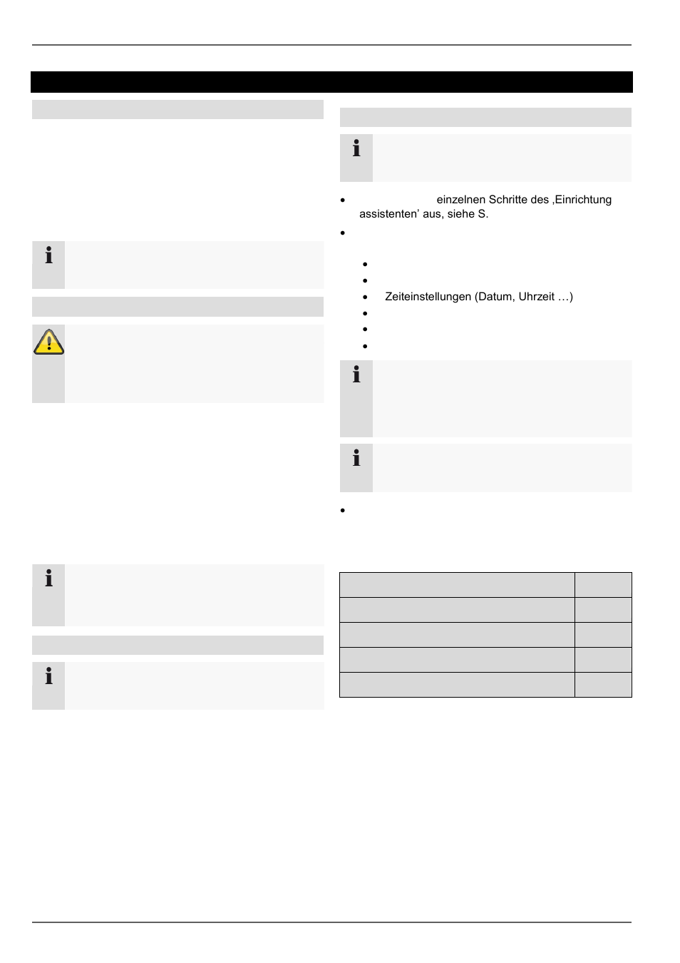Kurzanleitung, Bevor sie beginnen, Festplatte installieren | Anschlüsse herstellen, Gerät konfigurieren | ABUS TVVR45021 Operating instructions User Manual | Page 23 / 458