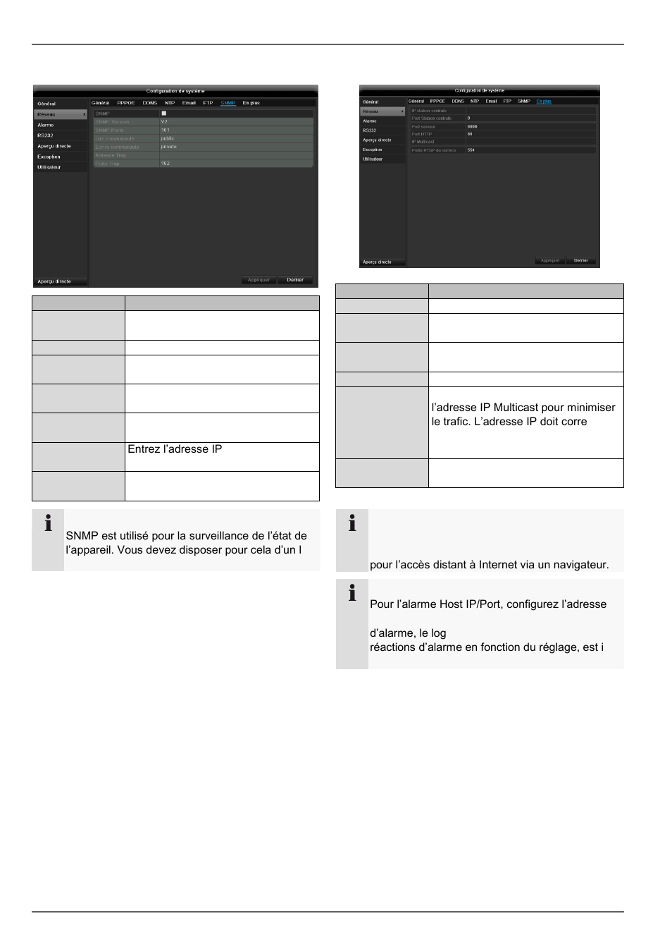 Configuration de système | ABUS TVVR45021 Operating instructions User Manual | Page 274 / 458