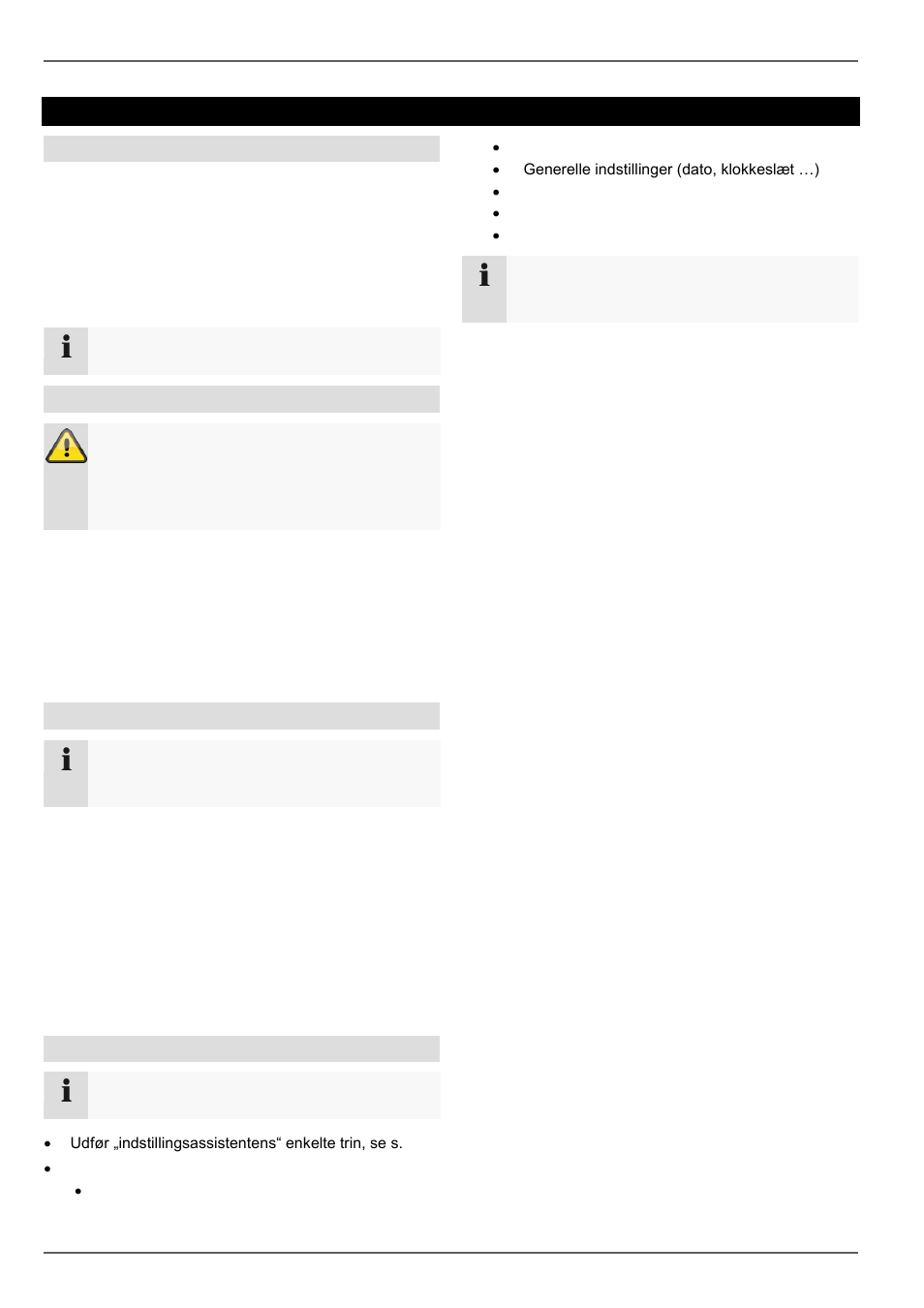 Kvikguide, Før du starter, Installation af harddisken | Etablering af tilslutninger, Konfiguration af apparatet | ABUS TVVR45021 Operating instructions User Manual | Page 325 / 458