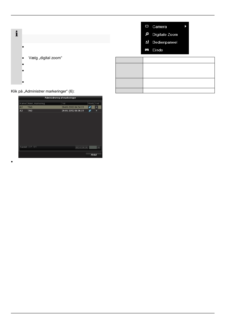 Højreklik under løbende afspilning | ABUS TVVR45021 Operating instructions User Manual | Page 342 / 458