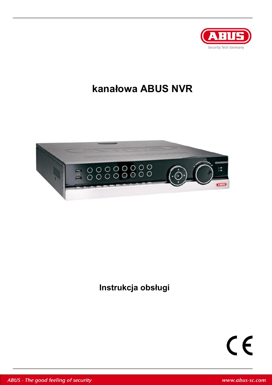 Instrukcja obsługi | ABUS TVVR45021 Operating instructions User Manual | Page 381 / 458