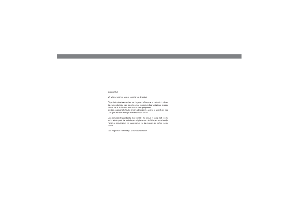 ABUS TVVR45021 Quick operating instructions User Manual | Page 39 / 76