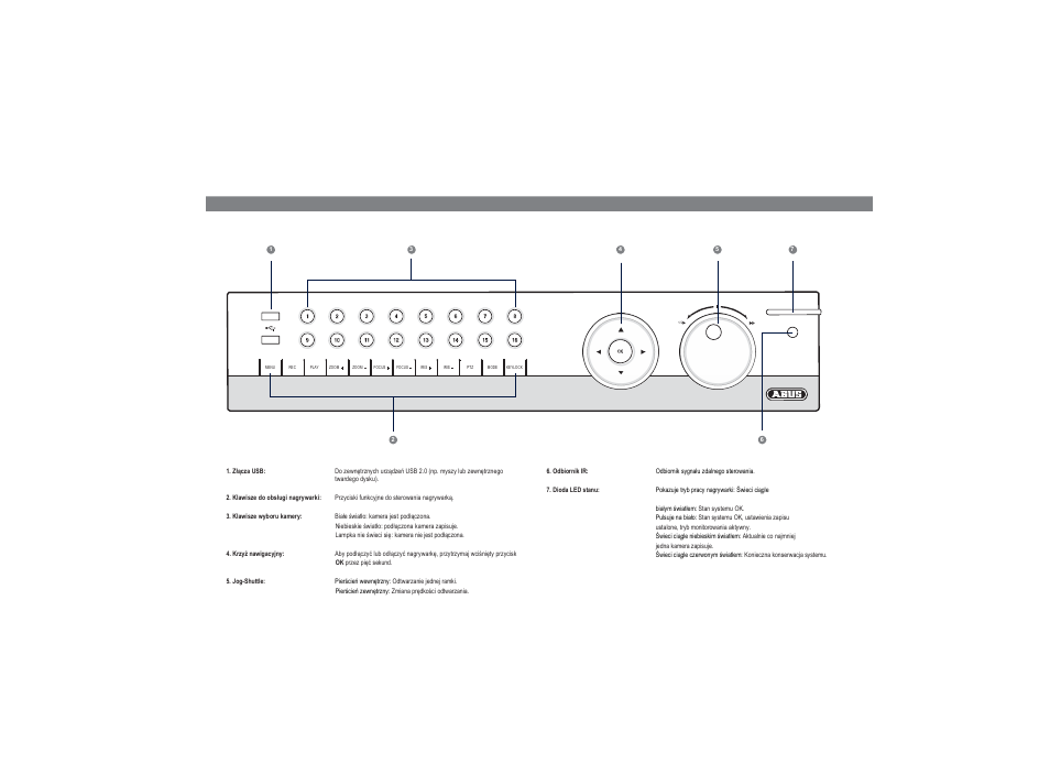 ABUS TVVR45021 Quick operating instructions User Manual | Page 65 / 76