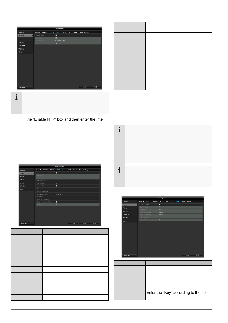 Settings - configuration | ABUS TVVR45030 Operating instructions User Manual | Page 126 / 508