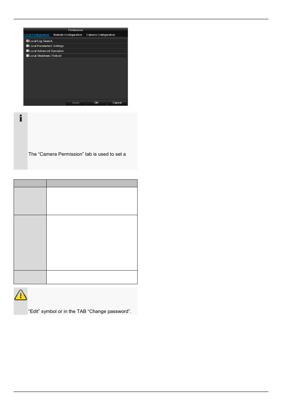 Settings - configuration | ABUS TVVR45030 Operating instructions User Manual | Page 131 / 508