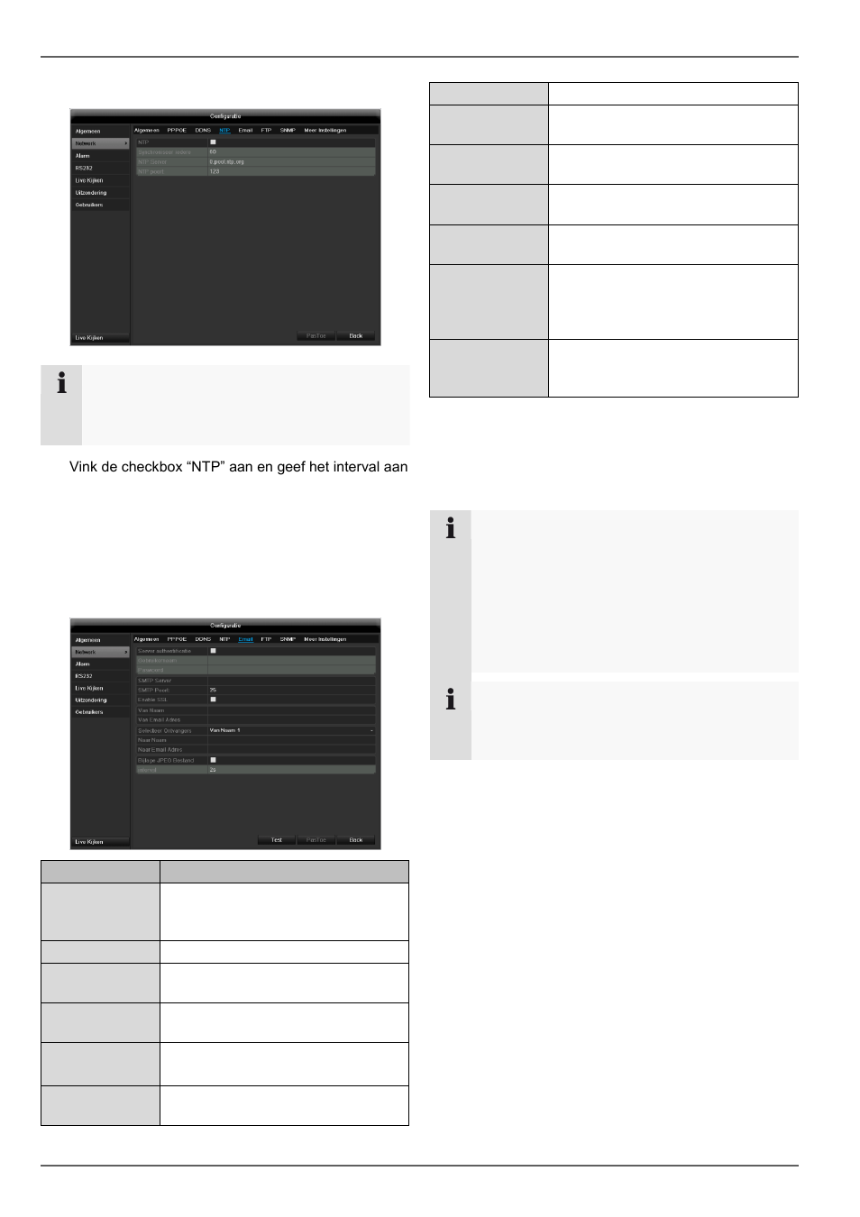 Hoofd menu | ABUS TVVR45030 Operating instructions User Manual | Page 204 / 508