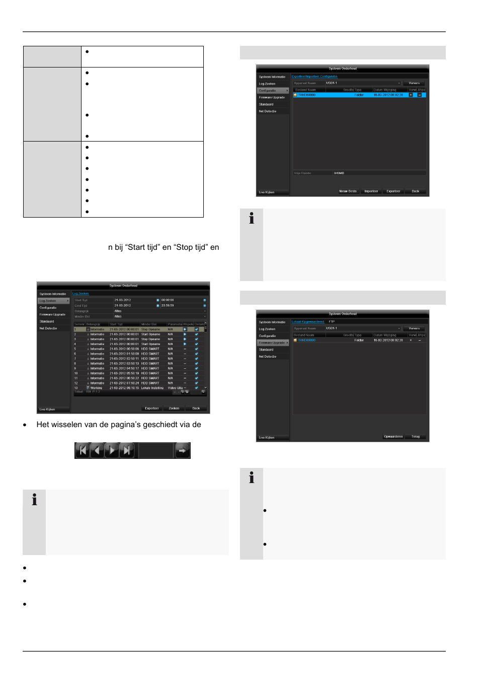 Onderhoud, Configuratie, Firmware upgrade | ABUS TVVR45030 Operating instructions User Manual | Page 222 / 508