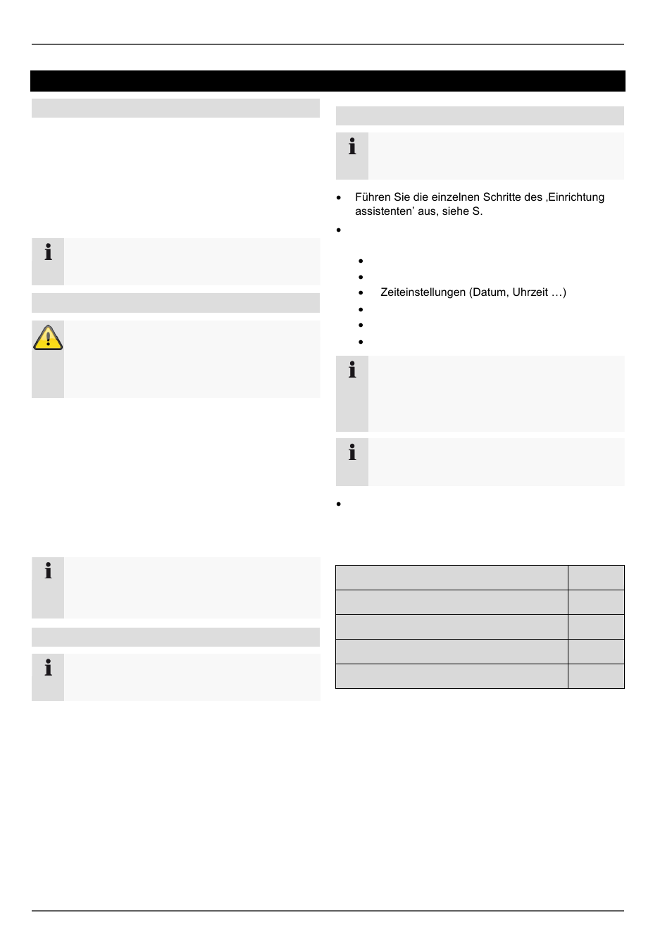 Kurzanleitung, Bevor sie beginnen, Festplatte installieren | Anschlüsse herstellen, Gerät konfigurieren | ABUS TVVR45030 Operating instructions User Manual | Page 26 / 508