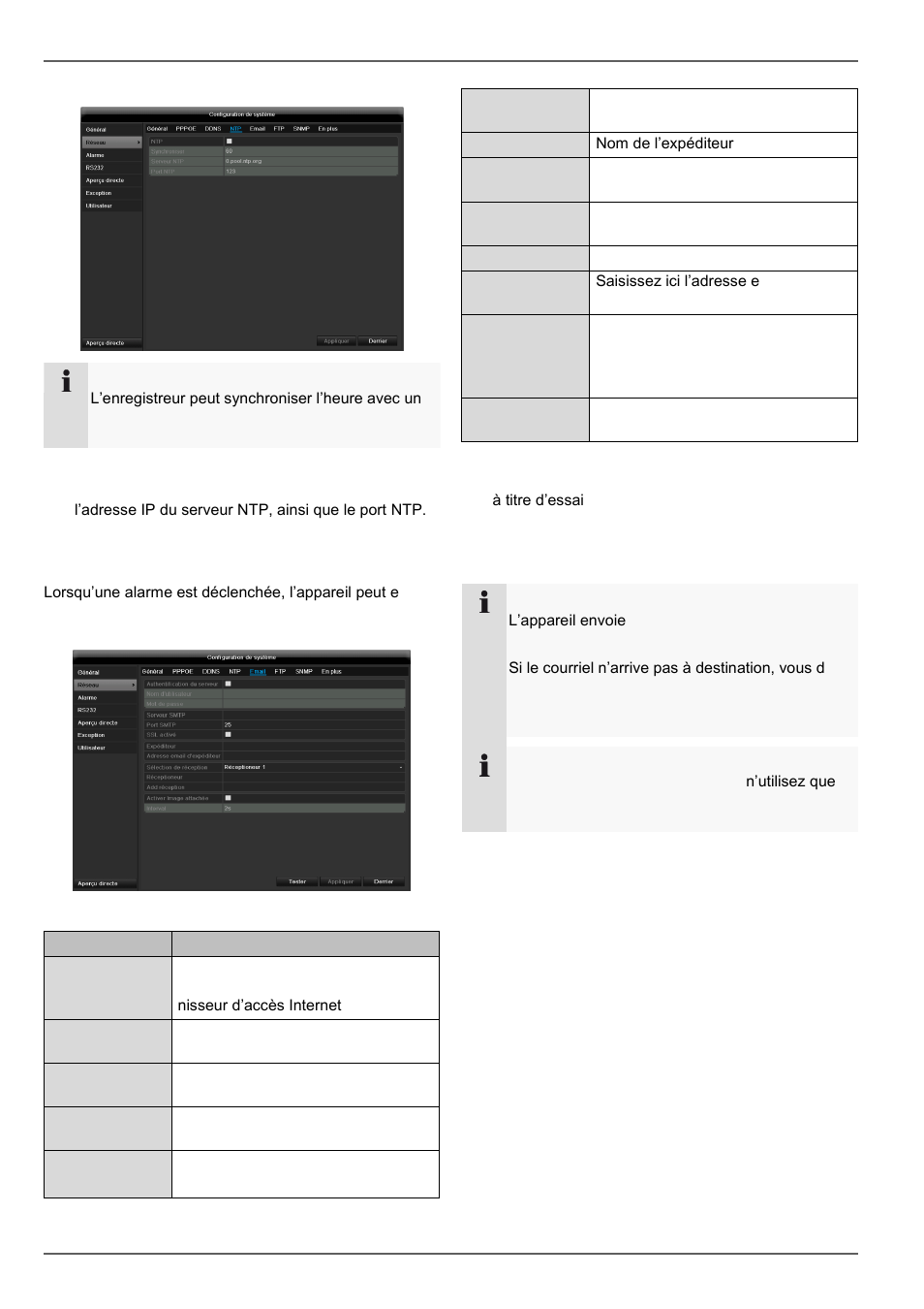 Configuration de système | ABUS TVVR45030 Operating instructions User Manual | Page 279 / 508