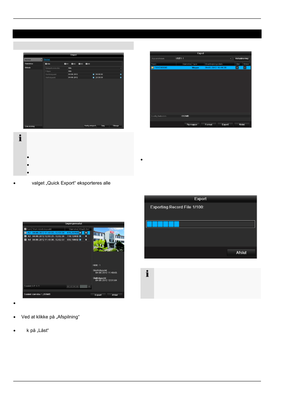 Video export | ABUS TVVR45030 Operating instructions User Manual | Page 364 / 508