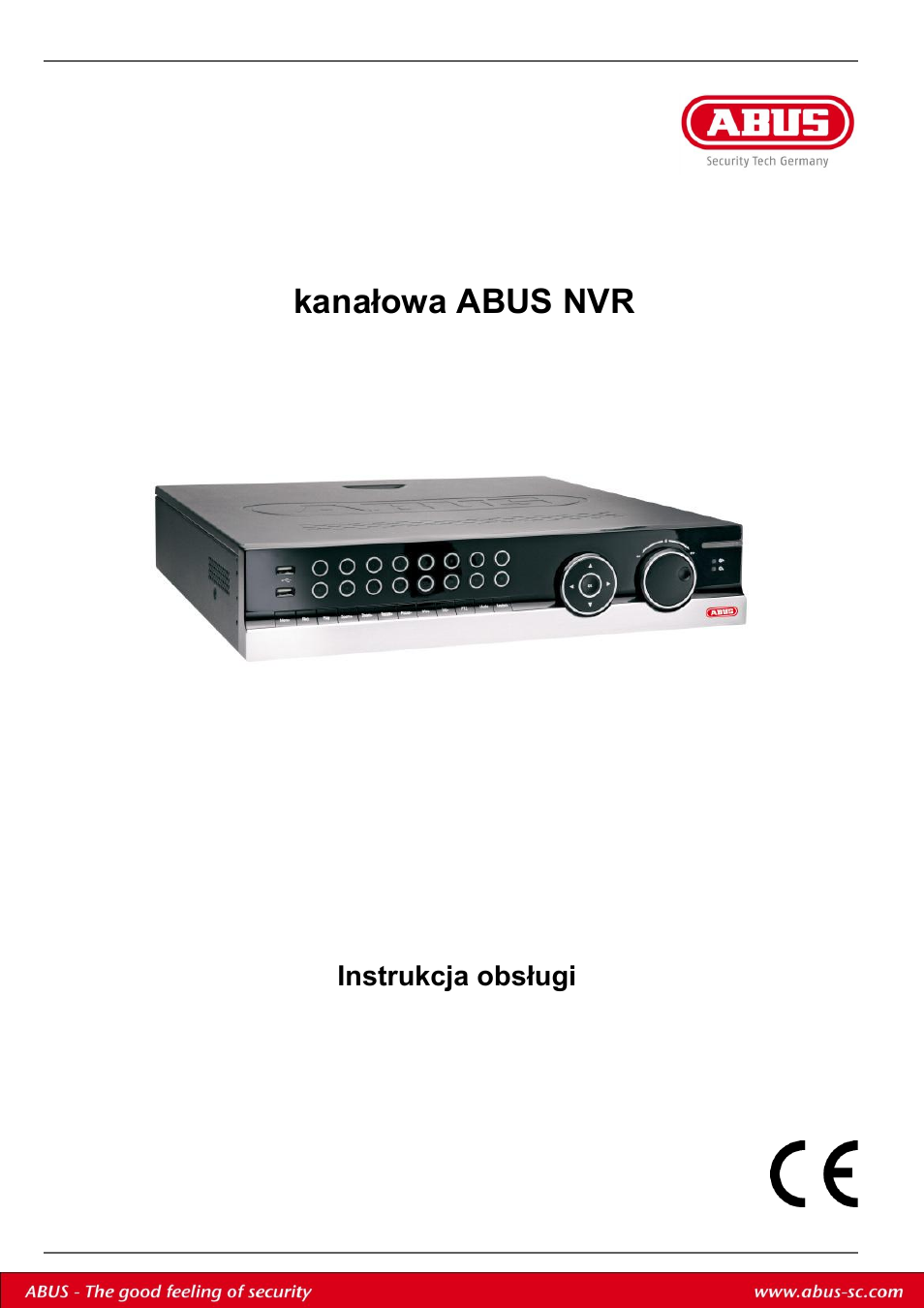 Instrukcja obsługi | ABUS TVVR45030 Operating instructions User Manual | Page 375 / 508