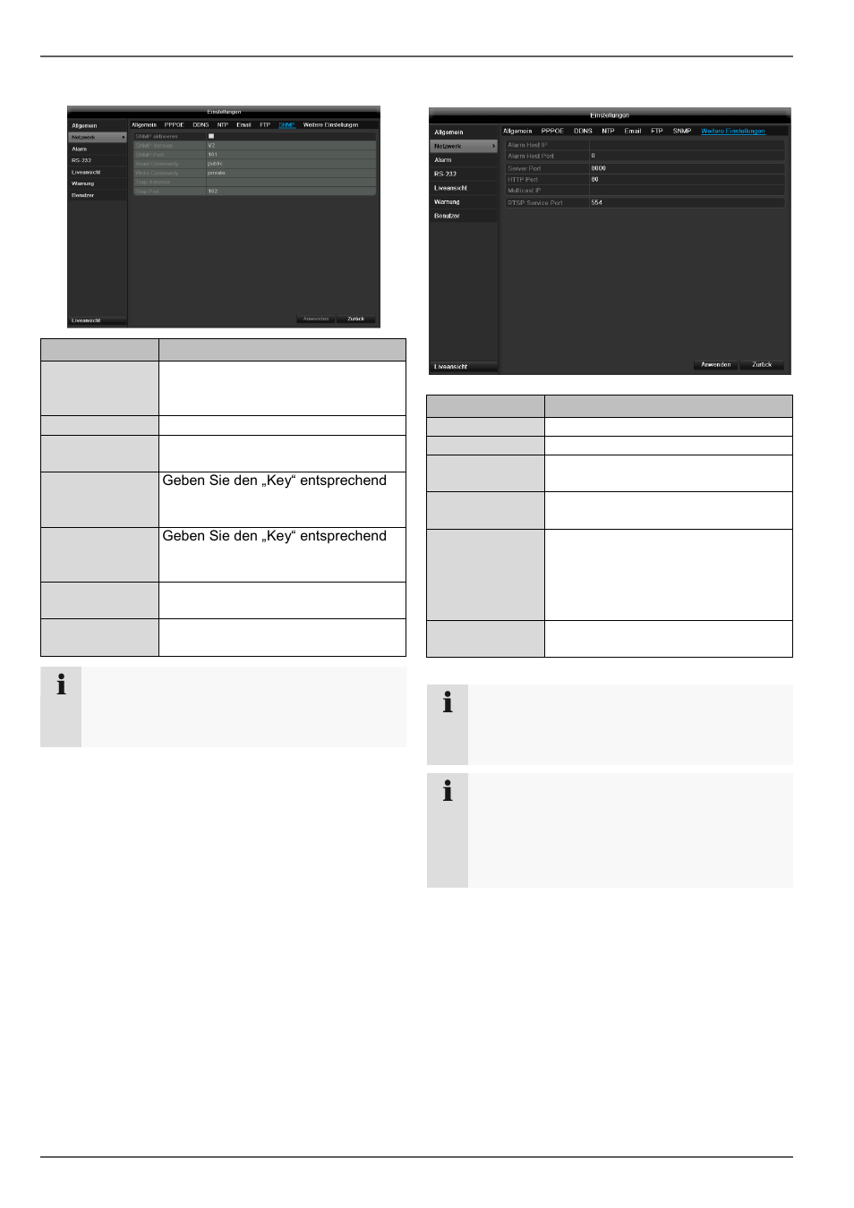 Konfiguration | ABUS TVVR45030 Operating instructions User Manual | Page 48 / 508