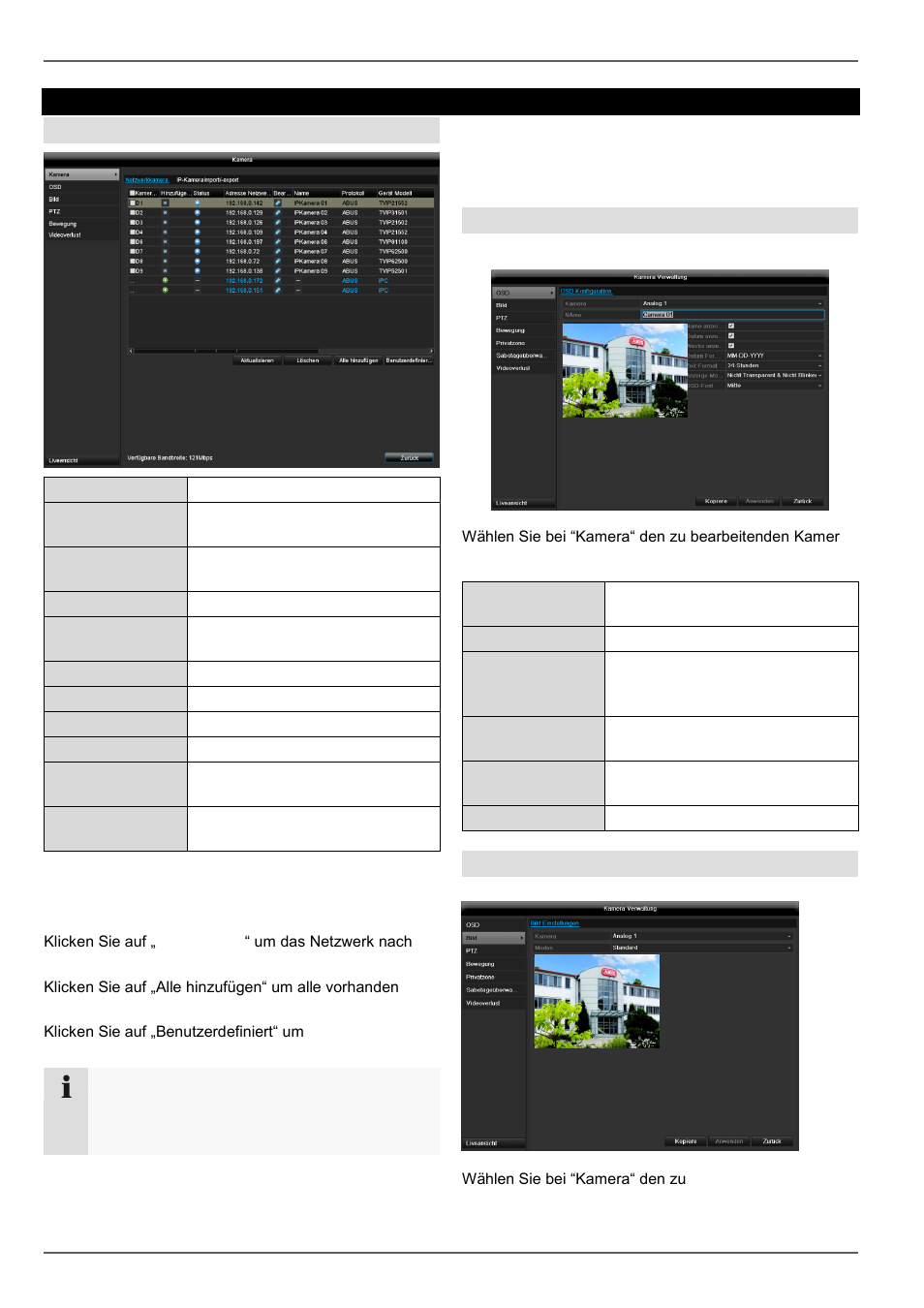 Kamera, Konfiguration, Bild | ABUS TVVR45030 Operating instructions User Manual | Page 53 / 508