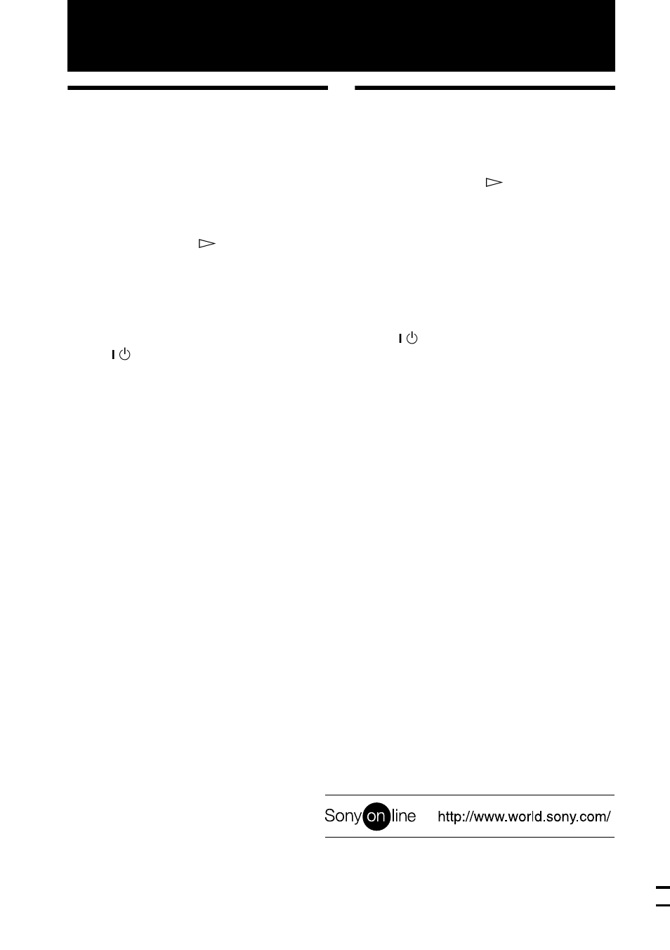 Quick reference to using the vcr, Hookup a, Hookup b | Sony SLV-N51 User Manual | Page 9 / 9