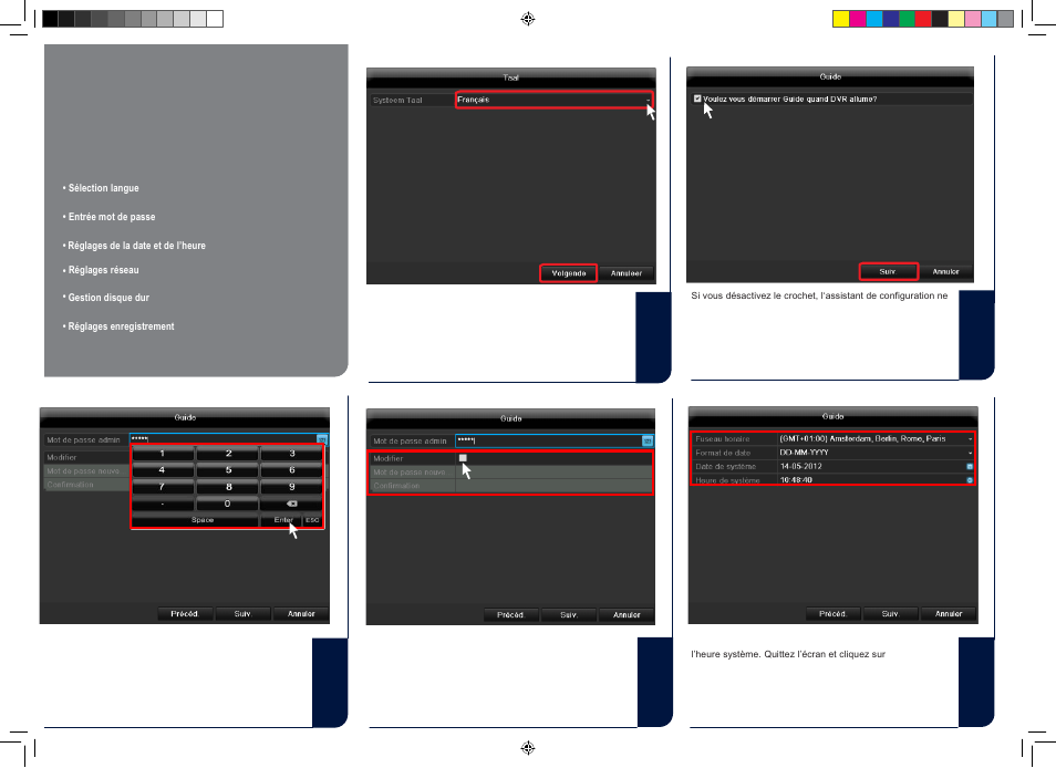 Installation - logiciel | ABUS TVVR45030 Quick operating instructions User Manual | Page 32 / 74