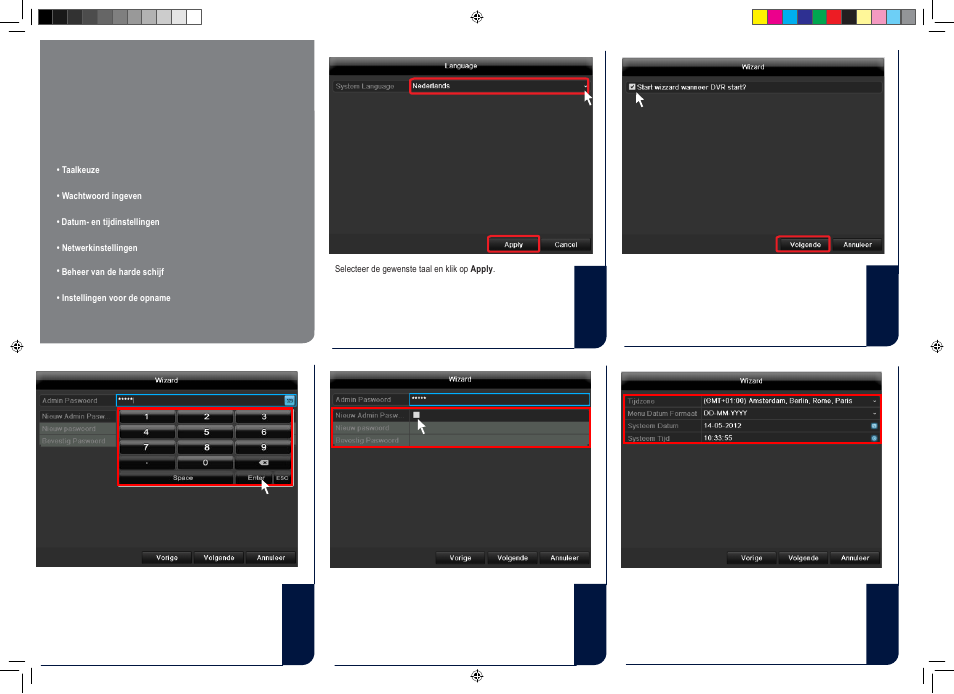 Software - configureren | ABUS TVVR45030 Quick operating instructions User Manual | Page 44 / 74