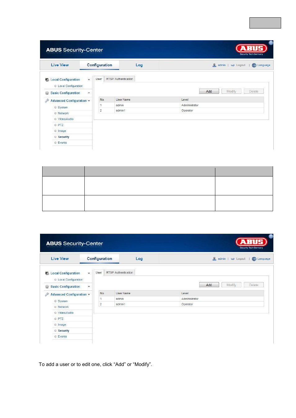 ABUS TVIP82x00 Operating instructions User Manual | Page 118 / 402