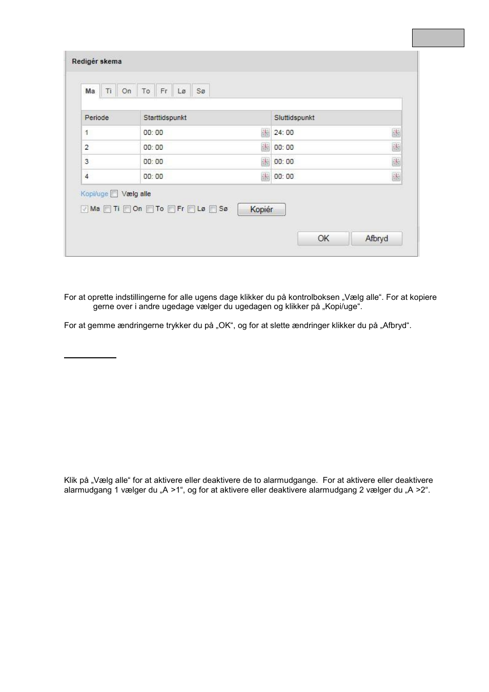 Dansk | ABUS TVIP82x00 Operating instructions User Manual | Page 328 / 402