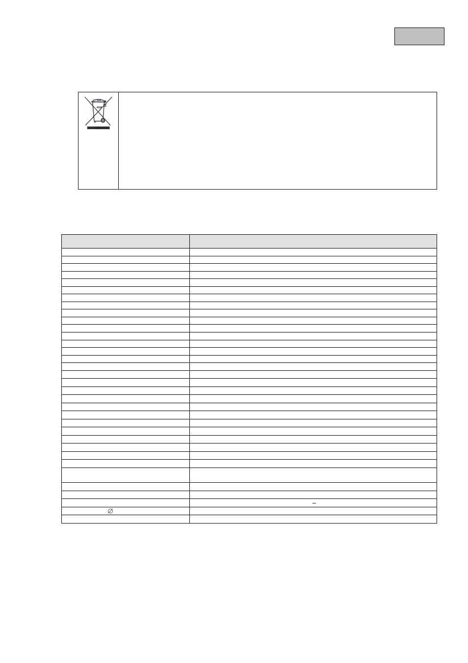 Dansk 14. vækanskaffelse, Teknisk data | ABUS TVIP82x00 Operating instructions User Manual | Page 335 / 402