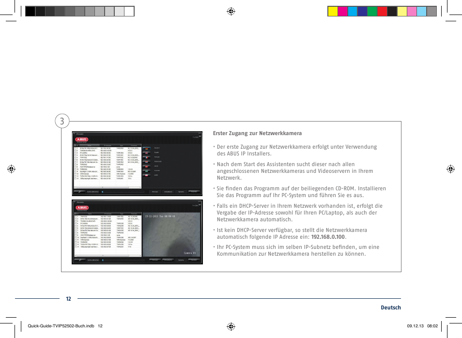 ABUS TVIP52502 Quick operating instructions User Manual | Page 12 / 104