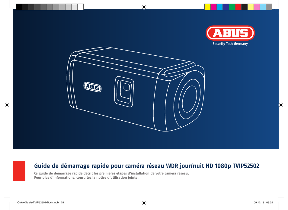 ABUS TVIP52502 Quick operating instructions User Manual | Page 25 / 104