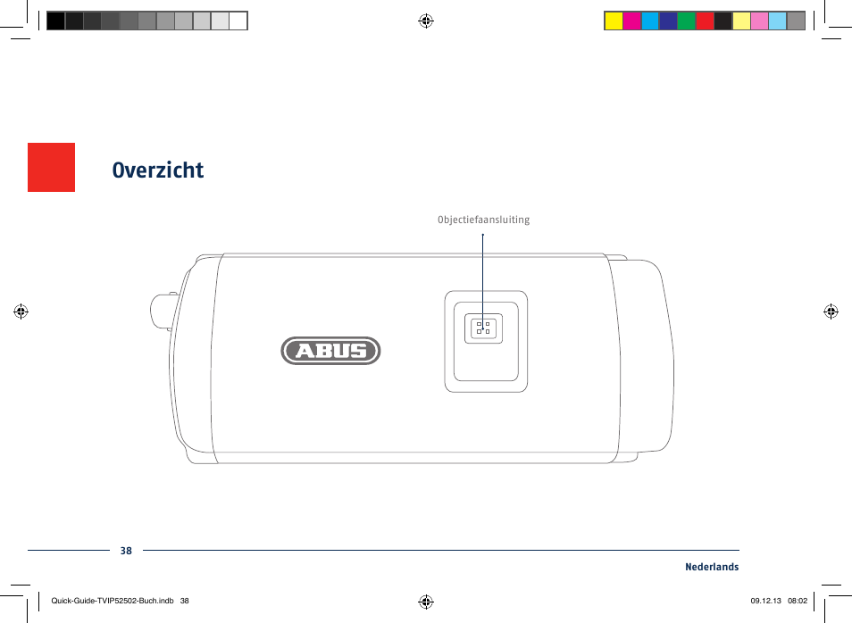 Overzicht | ABUS TVIP52502 Quick operating instructions User Manual | Page 38 / 104