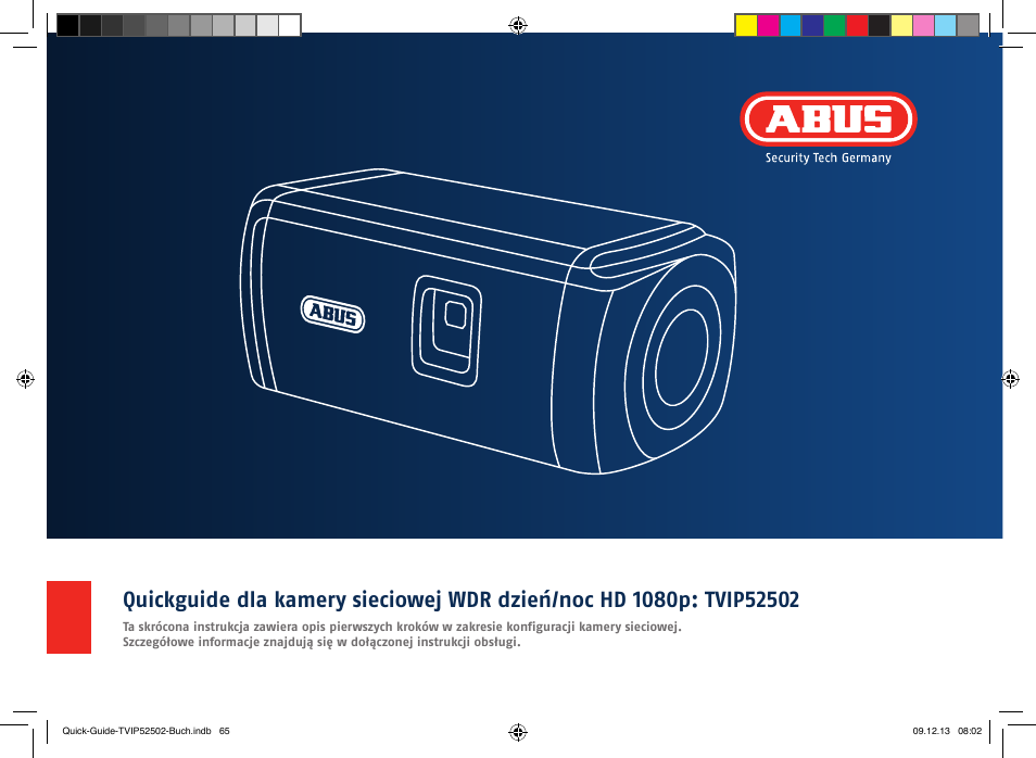 ABUS TVIP52502 Quick operating instructions User Manual | Page 65 / 104