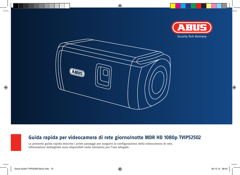 ABUS TVIP52502 Quick operating instructions User Manual | Page 75 / 104