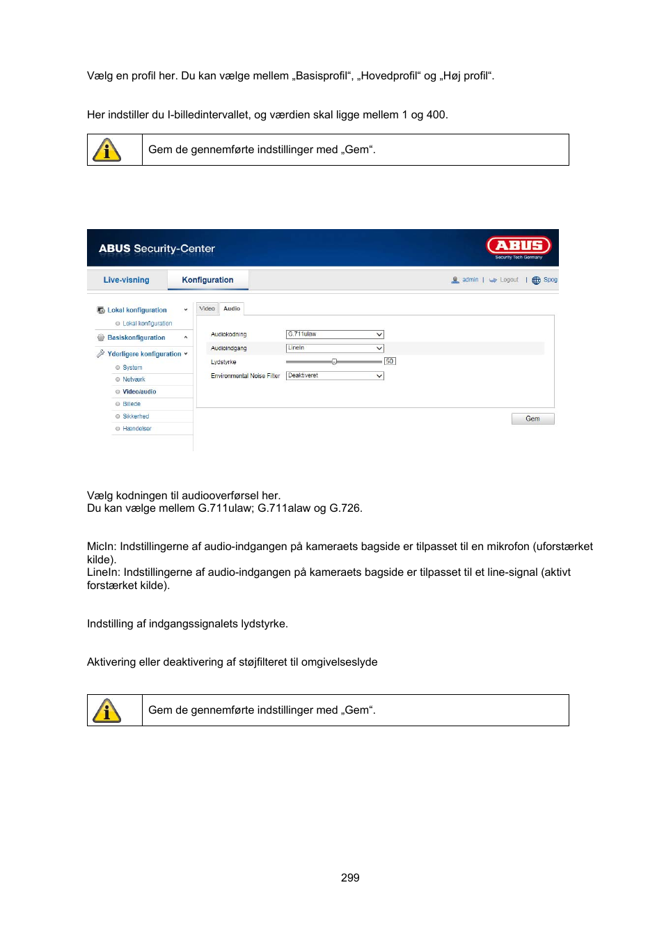 ABUS TVIP52502 Operating instructions User Manual | Page 251 / 385