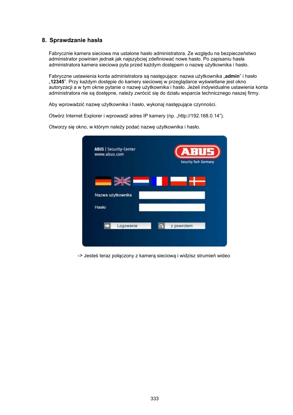 ABUS TVIP52502 Operating instructions User Manual | Page 285 / 385