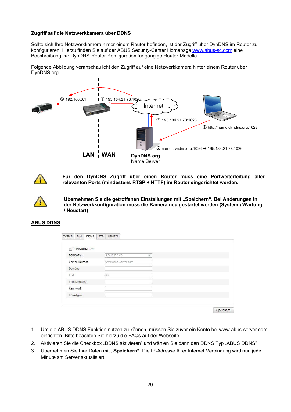 ABUS TVIP52502 Operating instructions User Manual | Page 29 / 385