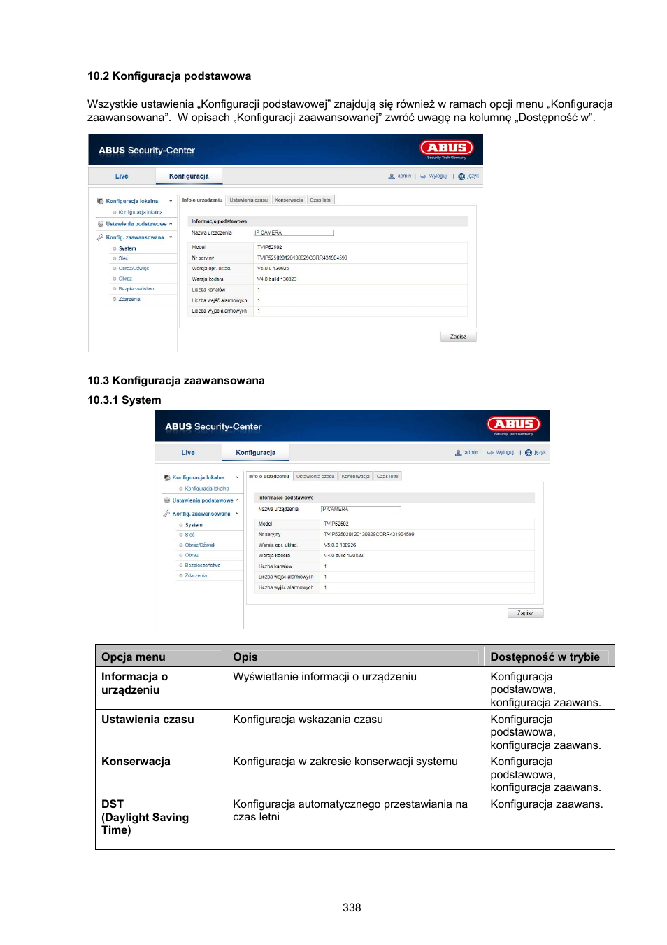 ABUS TVIP52502 Operating instructions User Manual | Page 290 / 385