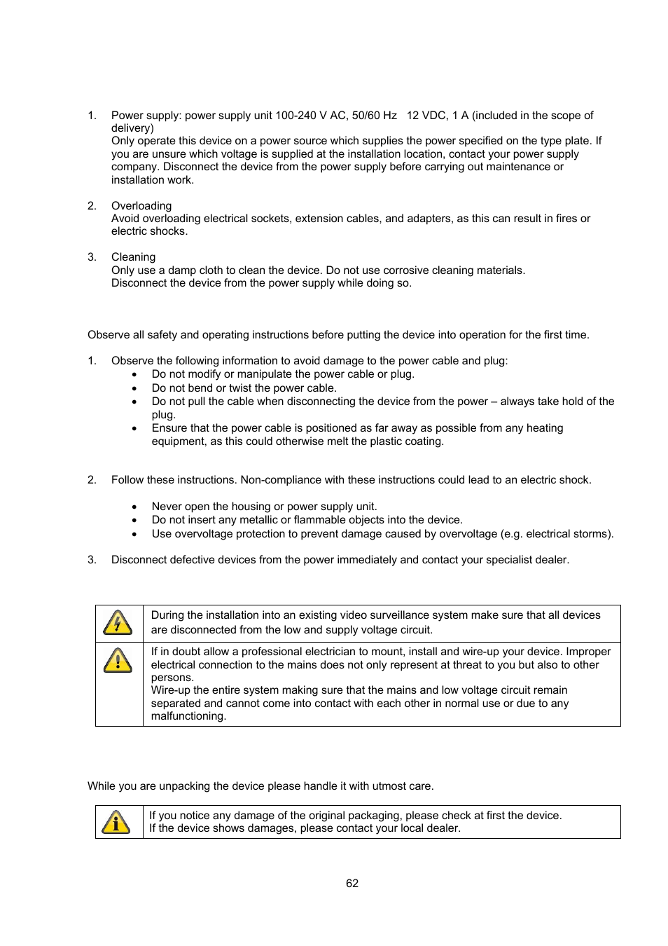 ABUS TVIP52502 Operating instructions User Manual | Page 62 / 385